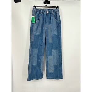 Rolanko Junior Denim Patch Pants Size Junior 160